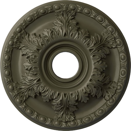 Ekena Millwork Granada Ceiling Medallion (Fits Canopies up to 6 5/8"), 18"OD x 3 1/2"ID x 2 1/2"P, Witch Hazel CM18GAWHF